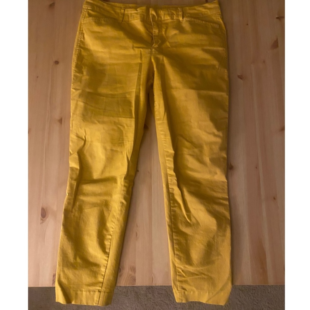 Yellow/ Mustard Old Navy Pixie Pants